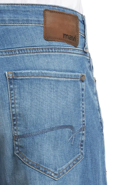 Mavi Jeans Max Relaxed Fit Jeans In Mid Indigo Williamsburg