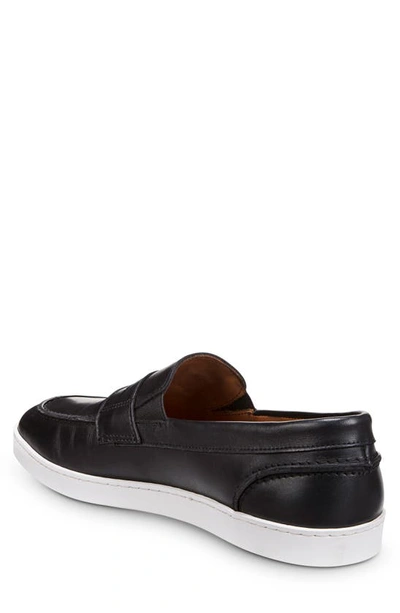 Shop Allen Edmonds Randolph Slip-on Sneaker In Black