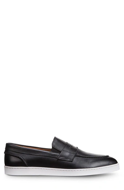 Shop Allen Edmonds Randolph Slip-on Sneaker In Black