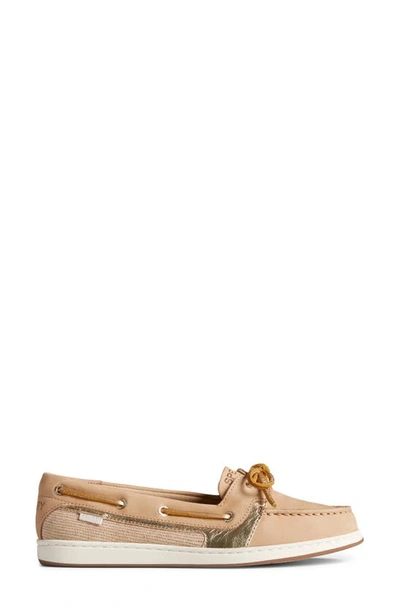 Shop Sperry Starfish Boat Shoe In Tan