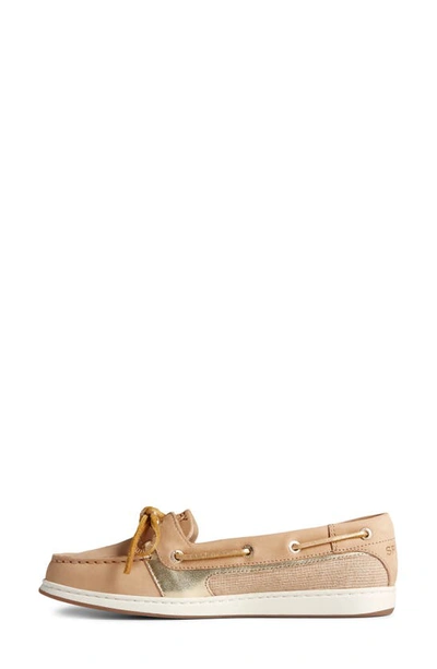 Shop Sperry Starfish Boat Shoe In Tan