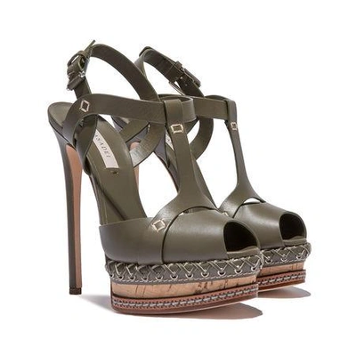 Shop Casadei Platforms In Jungle