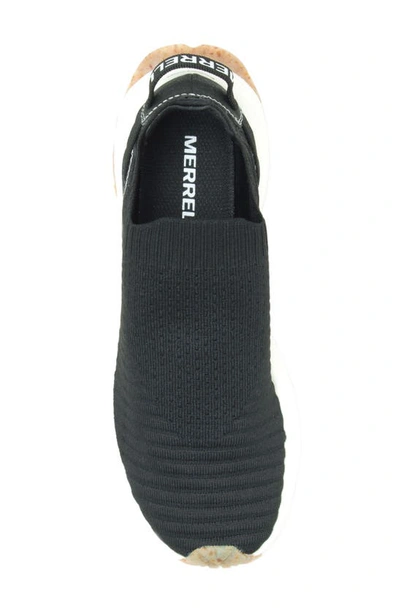 Shop Merrell Embark Moc Slip-on Sneaker In Black/ White