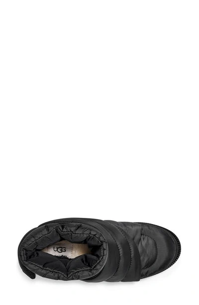 Shop Ugg Montara Waterproof Insulated Winter Boot In Black Fabric