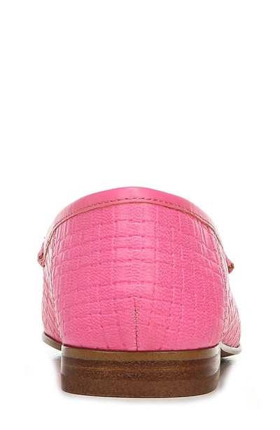 Shop Sam Edelman Loraine Loafer In Pop Pink