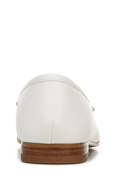 Shop Sam Edelman Loraine Loafer In Bright White