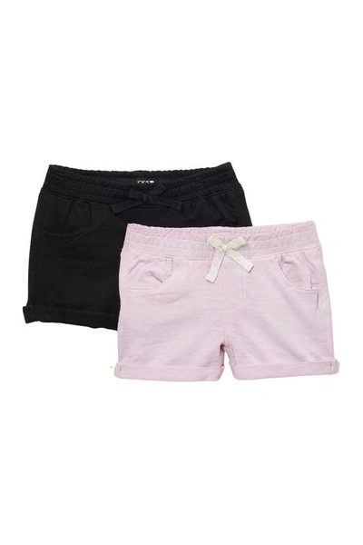 Shop Joe's Kids' Assorted 2-pack Terry Knit Shorts In Lvm- Lavender Mist