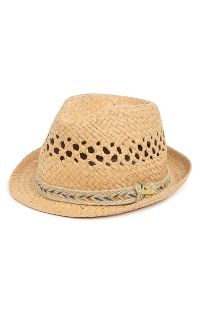 Steve Madden Friendship Fedora Hat In Tan | ModeSens