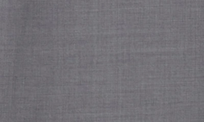 Tommy Hilfiger Tommy Sharkskin Two Button Notch Lapel Wool Blend Suit Separates Jacket In Grey