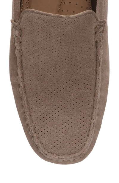 Vince Camuto Eadric Leather Loafer In Oatmeal