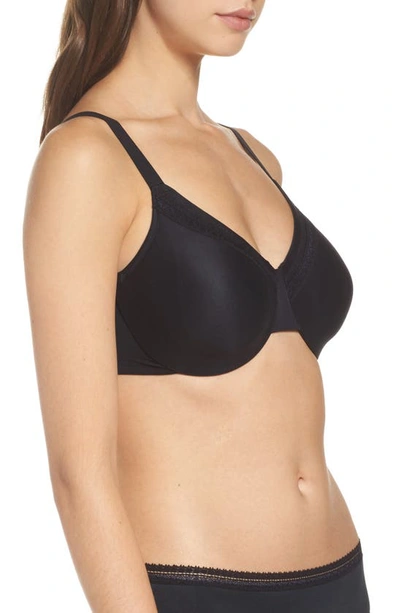 Shop Wacoal Perfect Primer Full Coverage Underwire Bra In Black