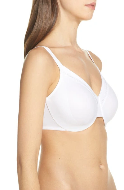 Wacoal Perfect Primer Full-coverage Underwire Bra In White
