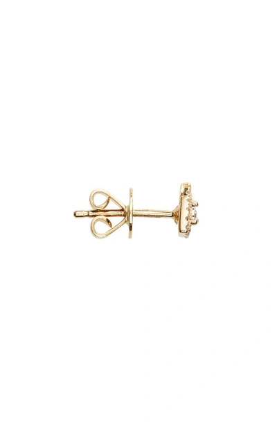 Dana Rebecca Designs Ava Bea Triangle Stud Earrings In Yellow Gold