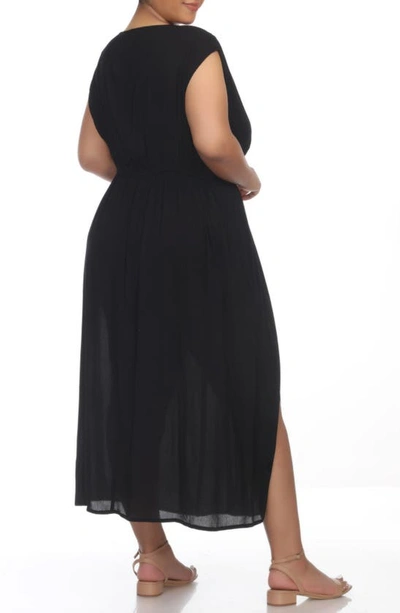 Boho Me Maxi Cover Up In Black