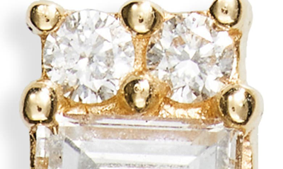 Shop Dana Rebecca Designs Sadie Mini Diamond Stud Earrings In Yellow Gold