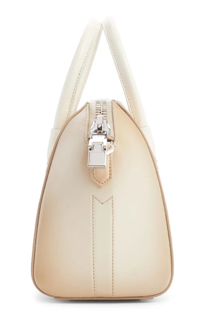 Givenchy Antigona Small Leather Top Handle Bag In Dust Grey