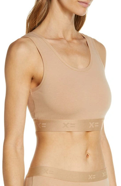 Tomboyx Essentials Soft Bra In Chai