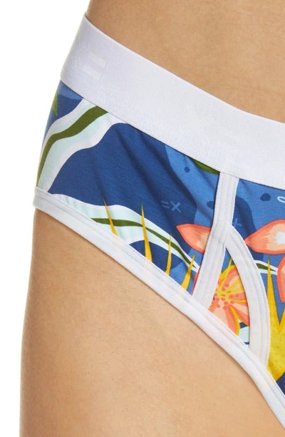 Shop Tomboyx Iconic Briefs In Tropical Midnight