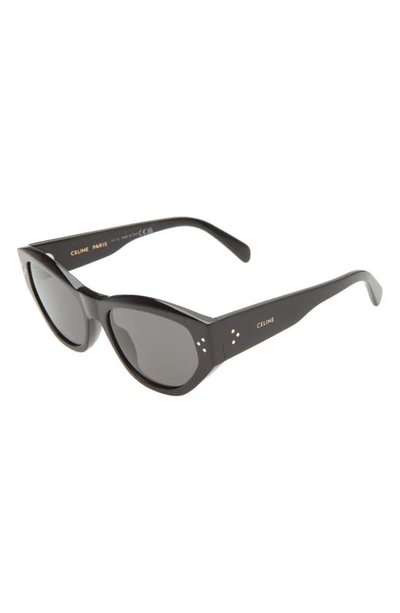 Celine BOLD 3 DOTS CL 4003IN 45F Cat Eye Sunglasses