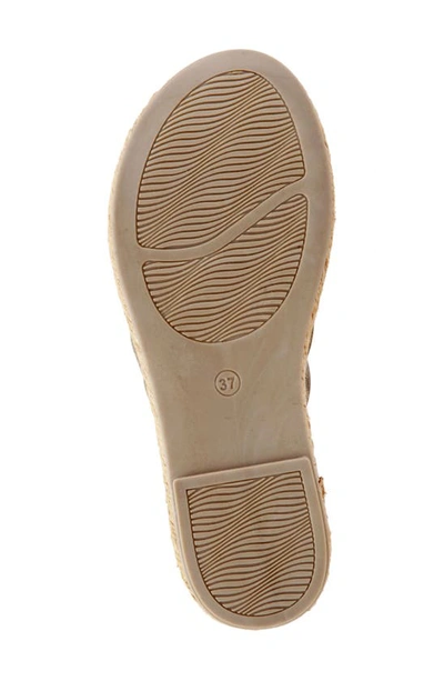 Shop Bueno Nice Espadrille Slide Sandal In Sage