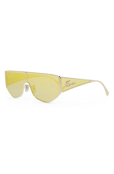 Shop Fendi Fendi Disco 68MM Geometric Sunglasses