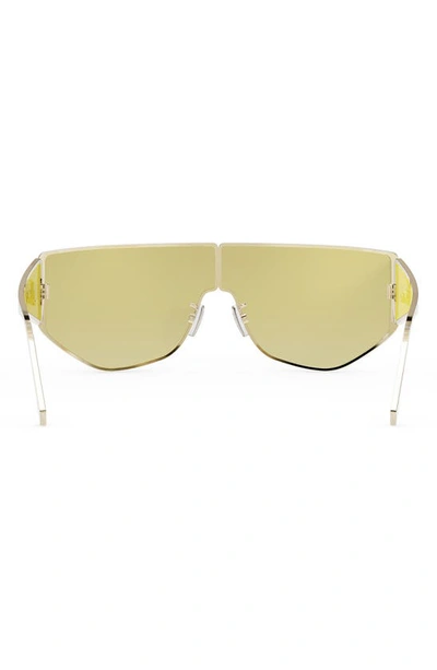 Fendi Fendi Disco Aviator Metal Sunglasses