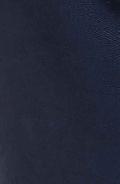 Billy Reid Cotton Blend Chino Shorts In Dress Blues