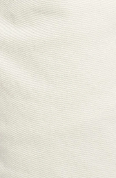 Billy Reid Cotton Blend Chino Shorts In Eggshell