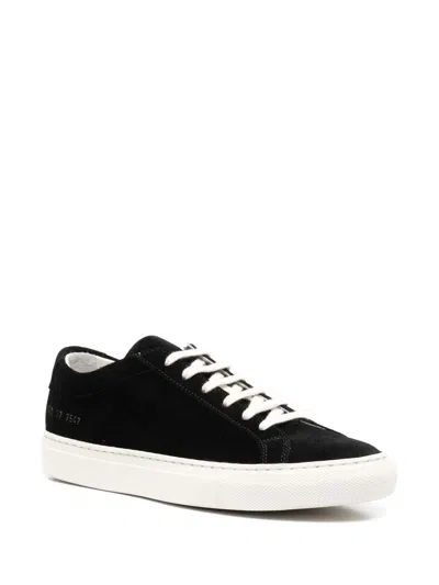 Common Projects Black Original Achilles Low Sneakers In Black