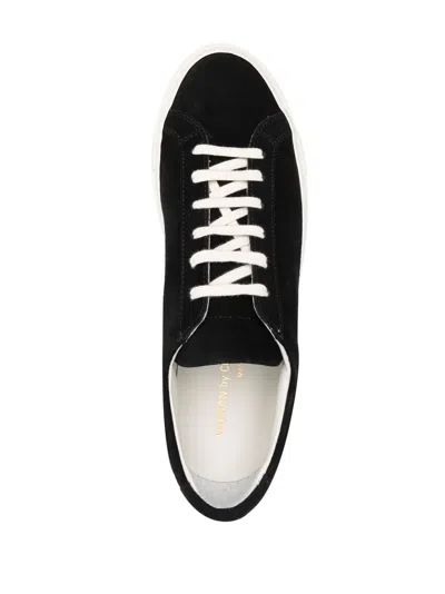 Common Projects Black Original Achilles Low Sneakers In Black
