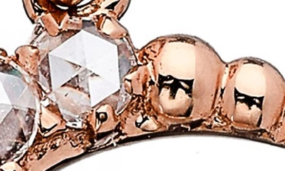 Sethi Couture Large Crescent Pendant In 18k Rg