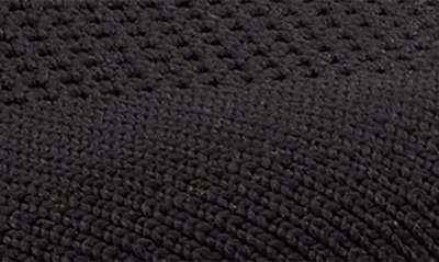 Shop Fitflop Allegro Knit Ballet Flat In All Black/ Black