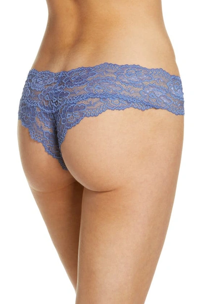 Skarlett Blue Women's Goddess Chikini - Romance Color Lace Cheeky Panty Medium