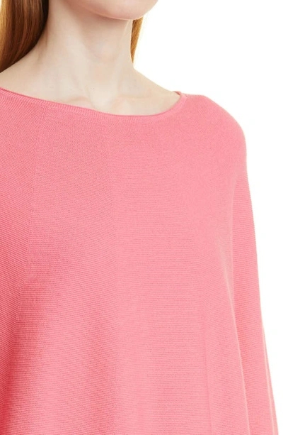 Shop Hugo Boss C Falanda Cotton & Cashmere Sweater In Pink Lemonade