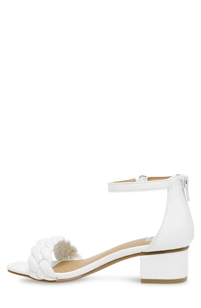 Dv Dolce Vita Braided Strap Ankle Strap Sandal In White