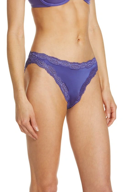 Shop Wacoal Soft Lace High Leg Panties In Orient Blue