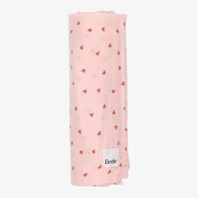 Shop Elodie Girls Pink Muslin Cloth (80cm)