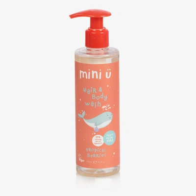 Shop Mini U Hair & Body Wash (250ml) In Red