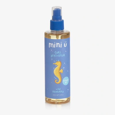 Shop Mini U Curly Hair Spray (250ml) In Blue
