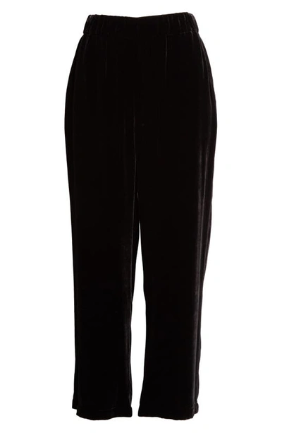 Shop Eileen Fisher Wide Ankle Pant In Black