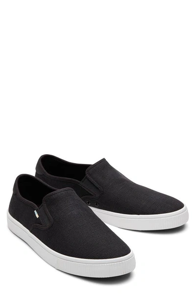 Shop Toms Baja Slip-on In Black 10013262