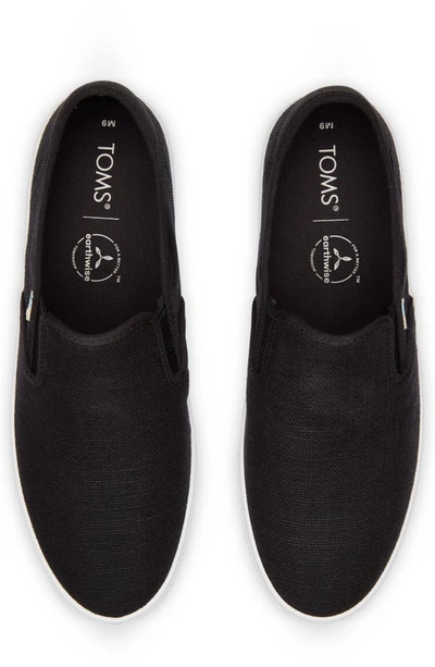 Shop Toms Baja Slip-on In Black 10013262