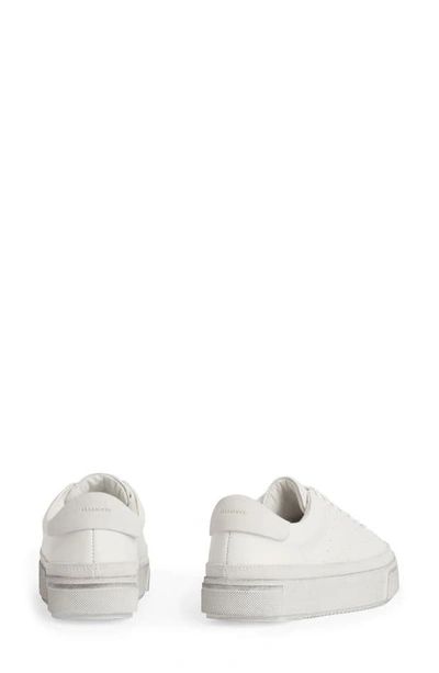 Shop Allsaints Trish Platform Sneaker In White