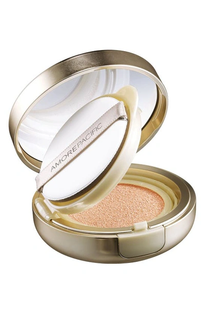 Shop Amorepacific Age Correcting Foundation Cushion Broad Spectrum Spf 25, 0.5 oz In 204 - Light/medium Yellow