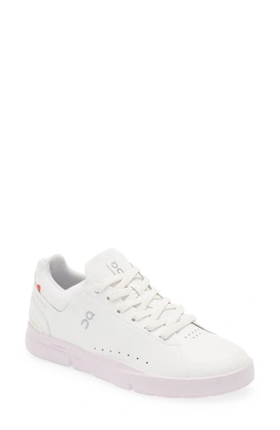 Shop On The Roger Advantage Tennis Sneaker In White/ Lily