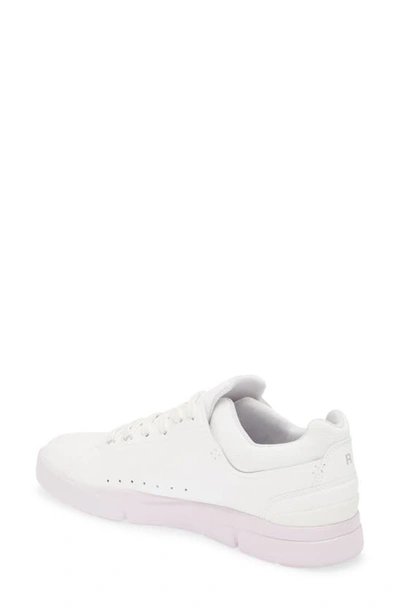 Shop On The Roger Advantage Tennis Sneaker In White/ Lily