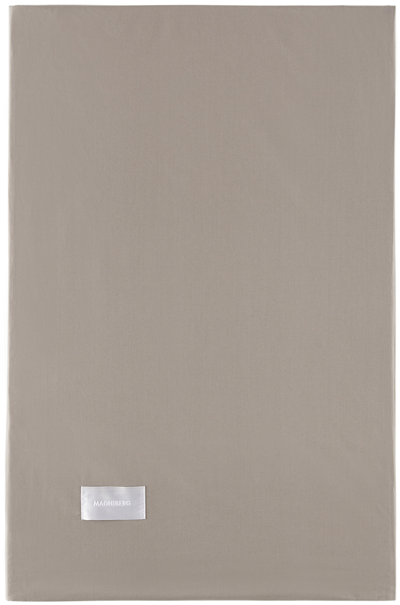 Shop Magniberg Taupe Pure Pillow Case In Mud