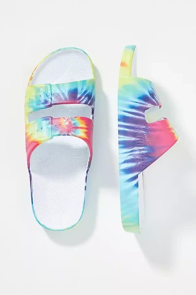 Shop Freedom Moses Classic Tie-dye Sandals In Assorted