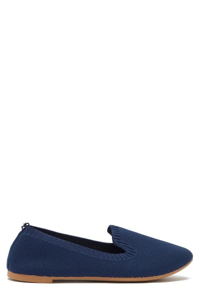 Danskin Dream Knit Flat In Navy