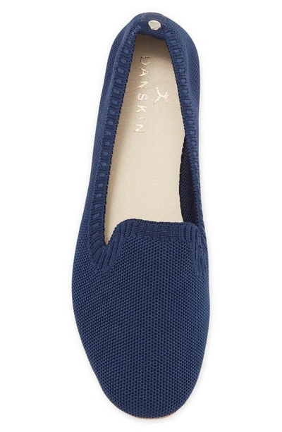 Danskin Dream Knit Flat In Navy